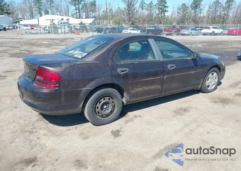 2004 Dodge Stratus Se из США, поврежденный, VIN 1B3EL36T24N334136